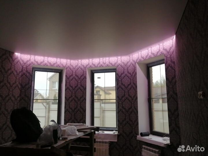 Натяжные потолки