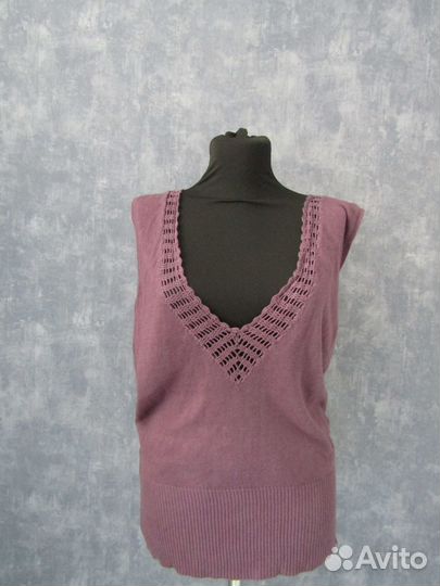 Льняная жилетка размер L/XL