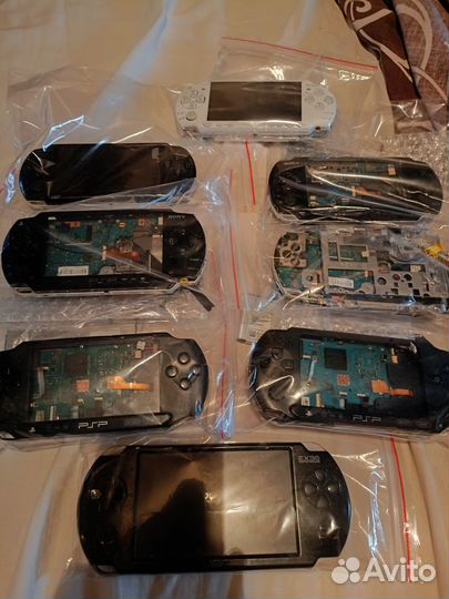 Консоли PSP на запчасти и восстановление