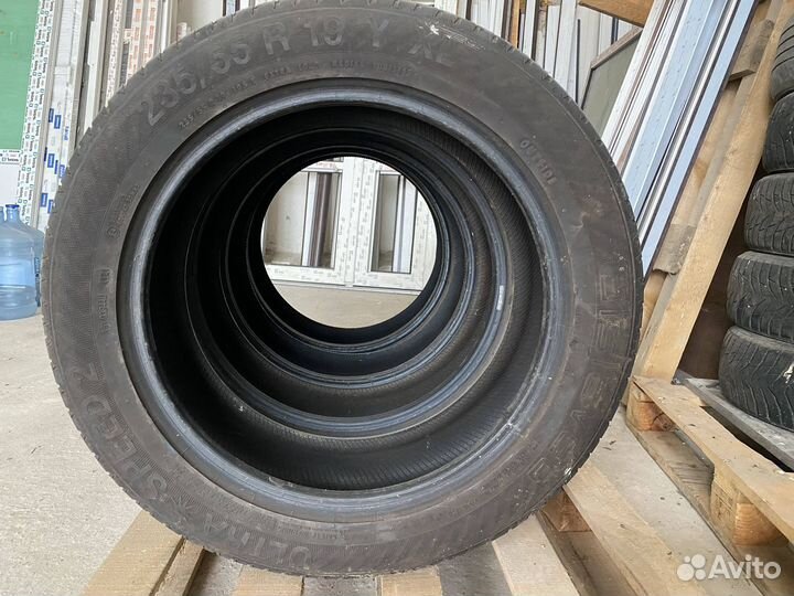 Gislaved UltraSpeed 2 335/55 R19 и 255/50 R19