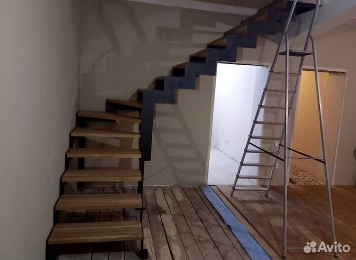 Лестницы на металлокаркасе