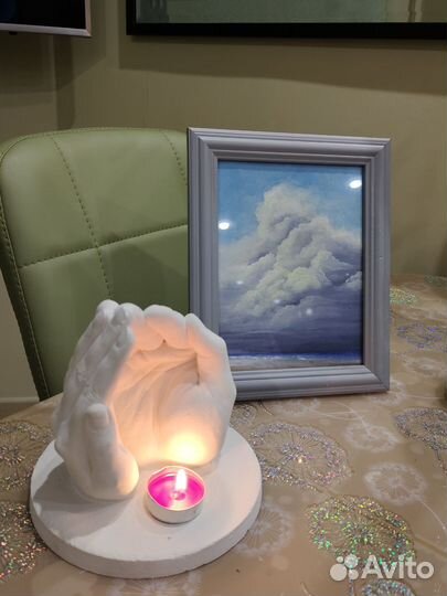 Картина маслом в раме