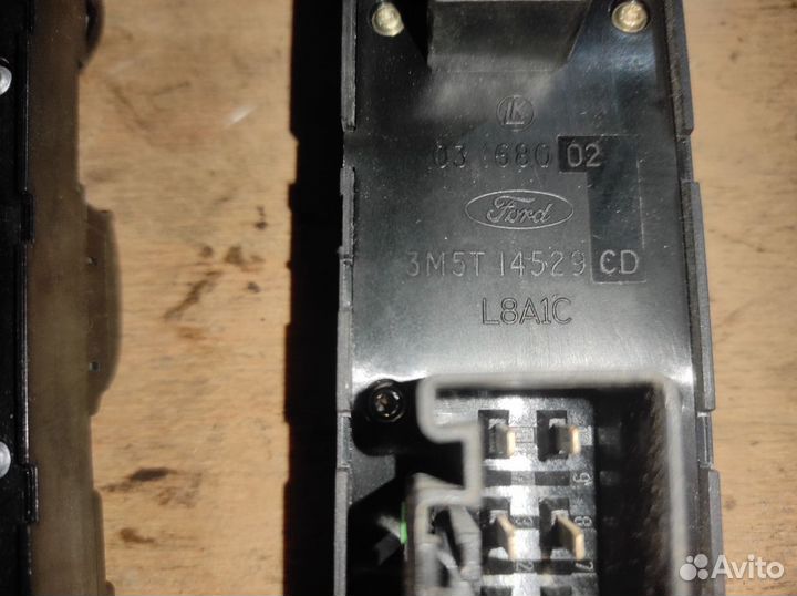 Блок управления стеклоподъемниками фокус ц-макс