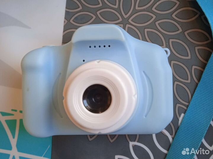 Детский цифровой фотоаппарат с играми