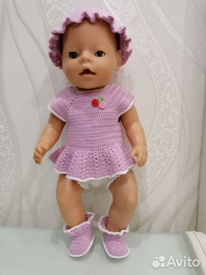 Одежда для кукол baby born 42-43 см