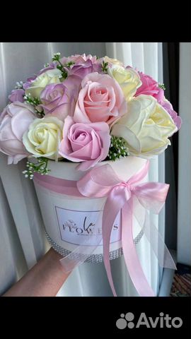 Букет цветов из мыла