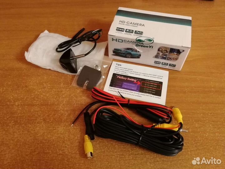 Камера заднего вида AHD1080p