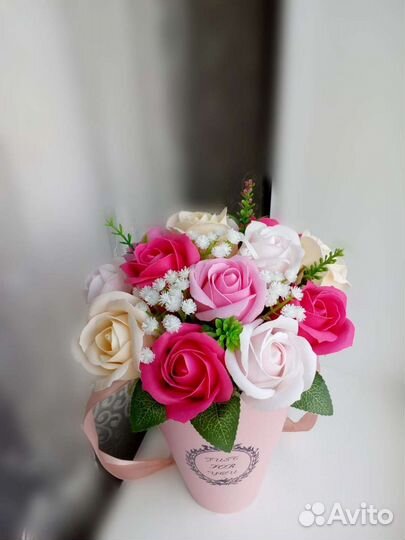 Мыльные букеты