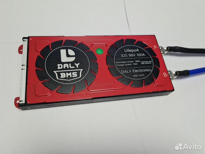 Плата контроля BMS lifepo4 32S 96V 100A