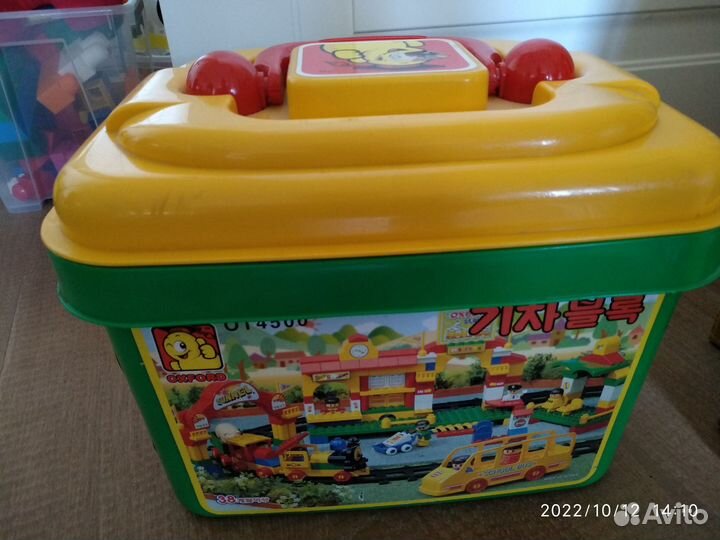 Конструктор mega bloks 52 дет +конст дорога ж