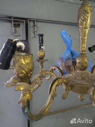 Люстра бронзовая ЗИЛ