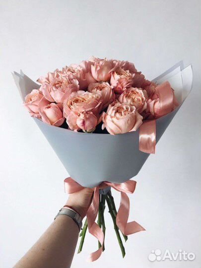 Кустовые розы джульетта