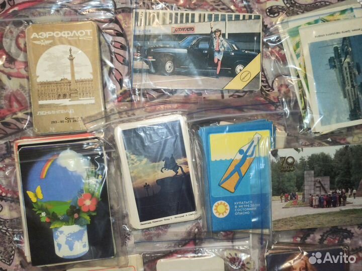 Винтажные календарики