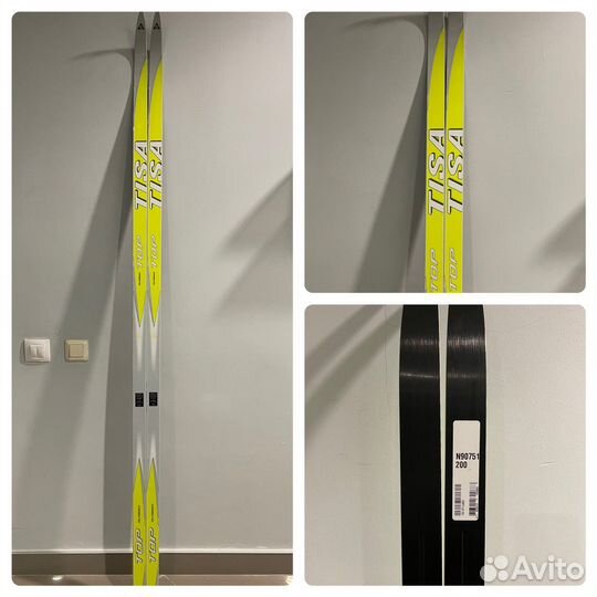 Лыжи беговые Tisa/Fischer новые 193, 198,200
