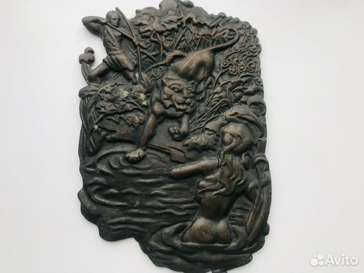 Настенное панно из металла Маугли