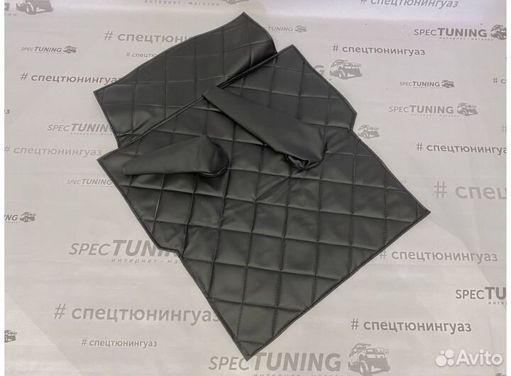 Коврик под рычаги кпп УАЗ Хантер серый ромб