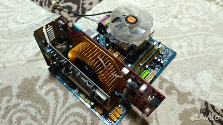 Системный блок (без корпуса) с комплектующим