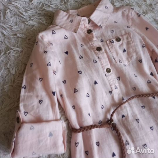 Платье-рубашка hm 104