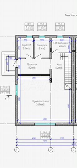 Таунхаус 140 м² на участке 2,5 сот.