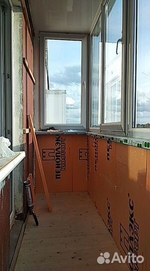 Утепление балконов и лоджий под ключ