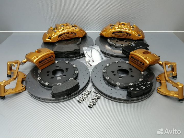 Карбон-керамические тормоза Mercedes-Benz W213