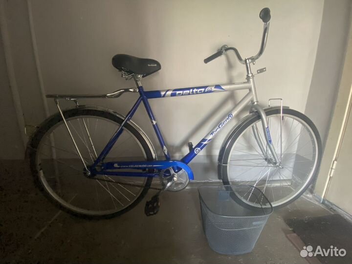 Велосипед городской с корзиной