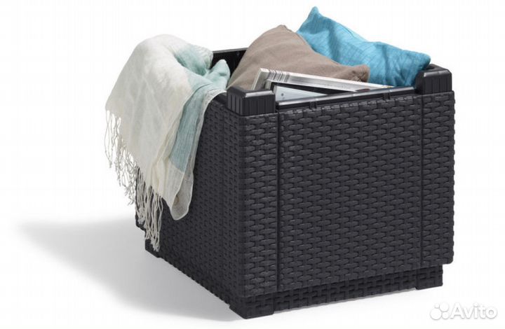 Кофейный столик пуф отделение для хранения Cube