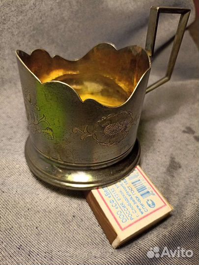 Подстаканник серебро СССР