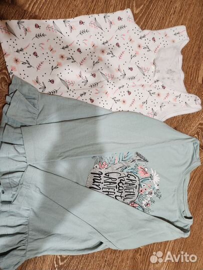 Пакет вещей на девочку размер 122-128