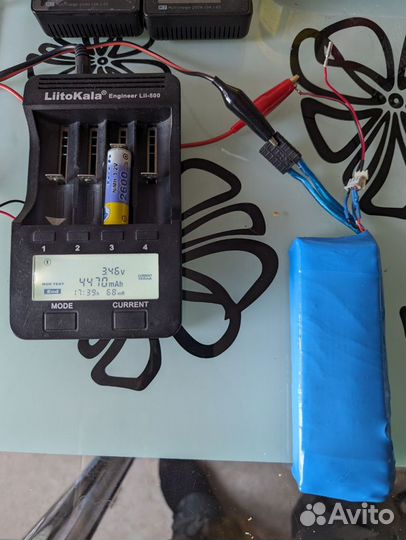 Аккумулятор lipo 2s 4200mAh 7.4в разъем traxxas