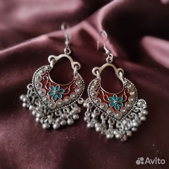 Серьги Индия