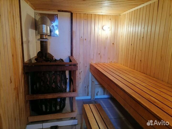 Домашняя Банька сауна на дровах с беседкой