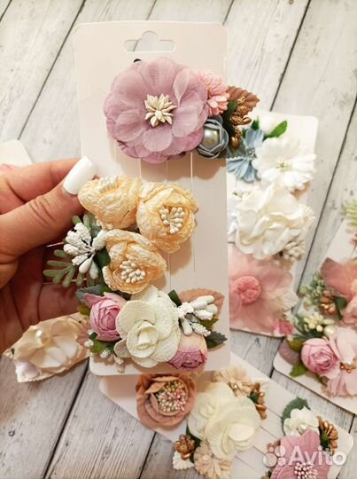 Украшения на волосы, заколки для девочек