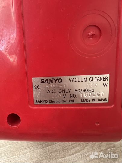 Пылесос sanyo