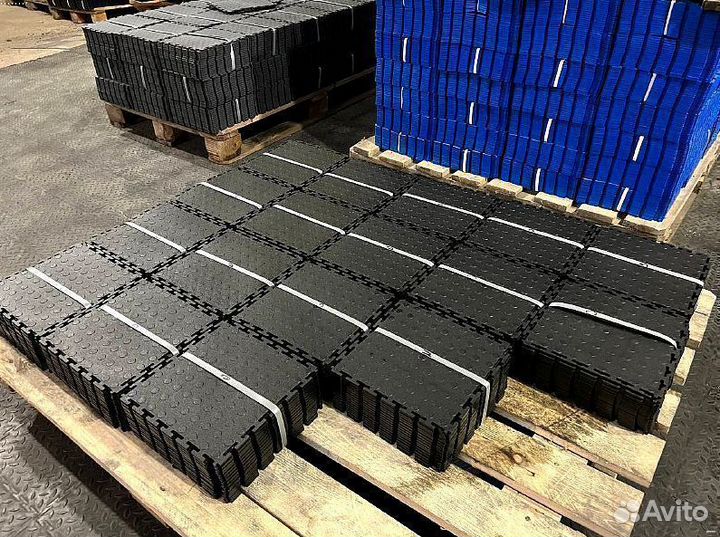 Пвх плитка для гаража