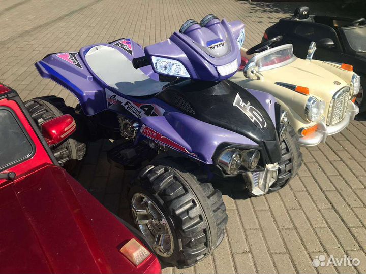 Детский электромобиль мотоцикл