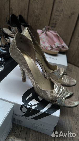 7 пар: Босоножки, туфли, ботильоны 40 р