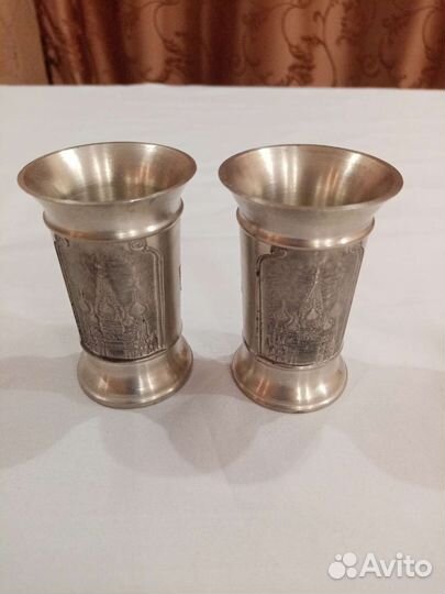 Стопки, рюмки олово Германия