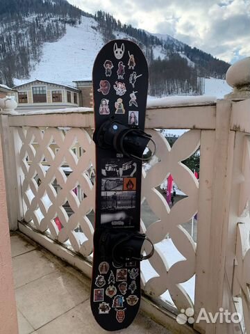 Сноуборд, крепления и ботинки