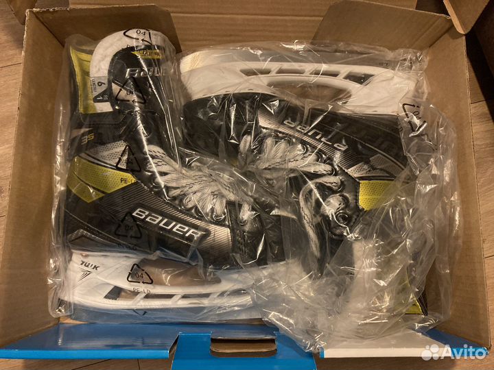 Коньки Bauer Supreme 3s, размер 6.0 fit 1