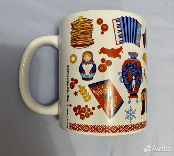 Кружка чашка Россия русские мотивы