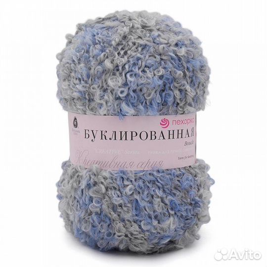 Пряжа Пехорка буклированная