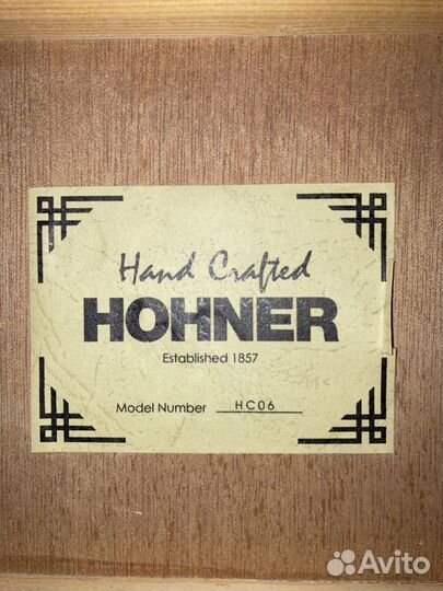 Акустическая гитара hohner