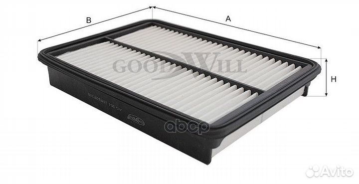 Фильтр воздушный AG364 Goodwill
