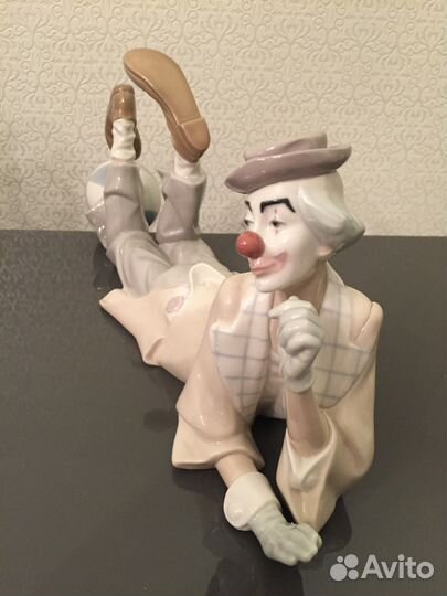 Lladro Ладро фарфоровая статуэтка Большой клоун