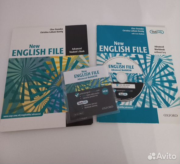 Учебники new english file advanced с диском