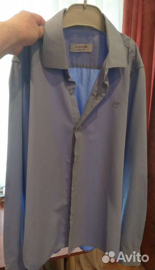 Рубашка школьная для мальчика, 9-10 лет