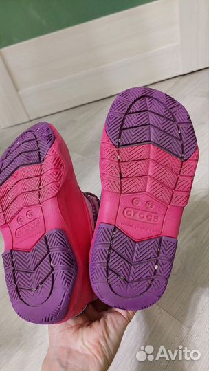 Сапоги crocs c12 утепленные