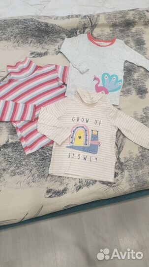 Вещи пакетом на девочку 80 86