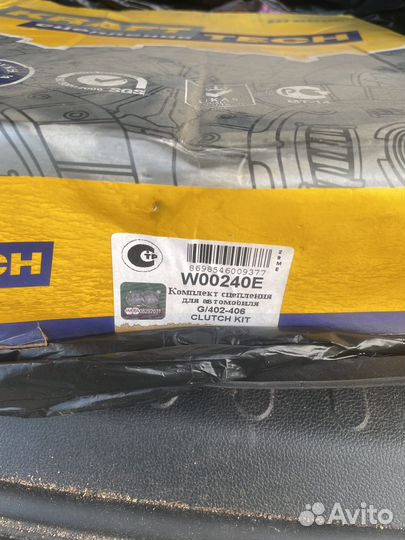 Комплект сцепления kraft tech